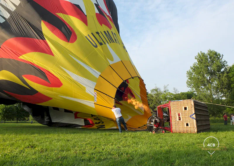Opstijgen ballon 1
