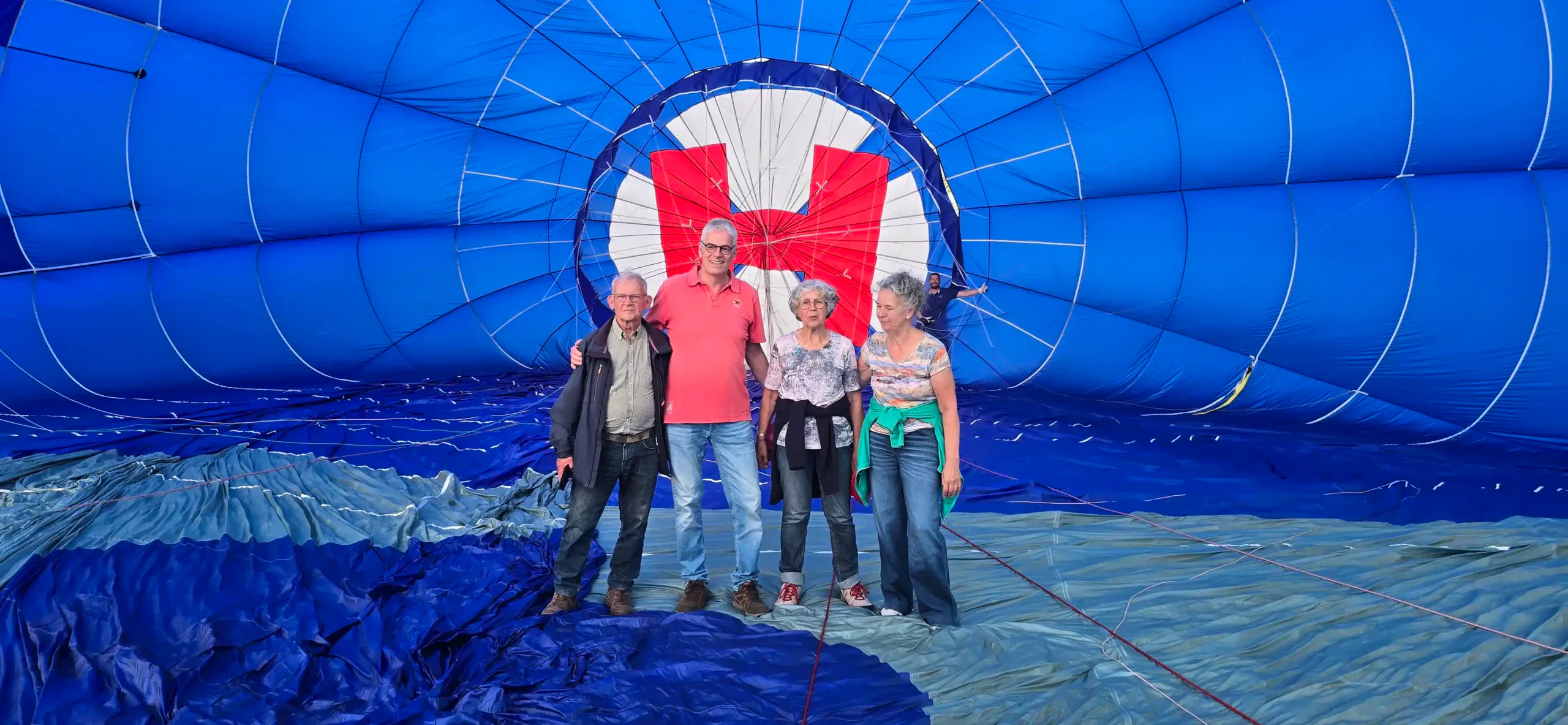 Privéballonvaart voor 4 personen met 4CB Ballonvaarten – exclusieve vaart met familie of vrienden