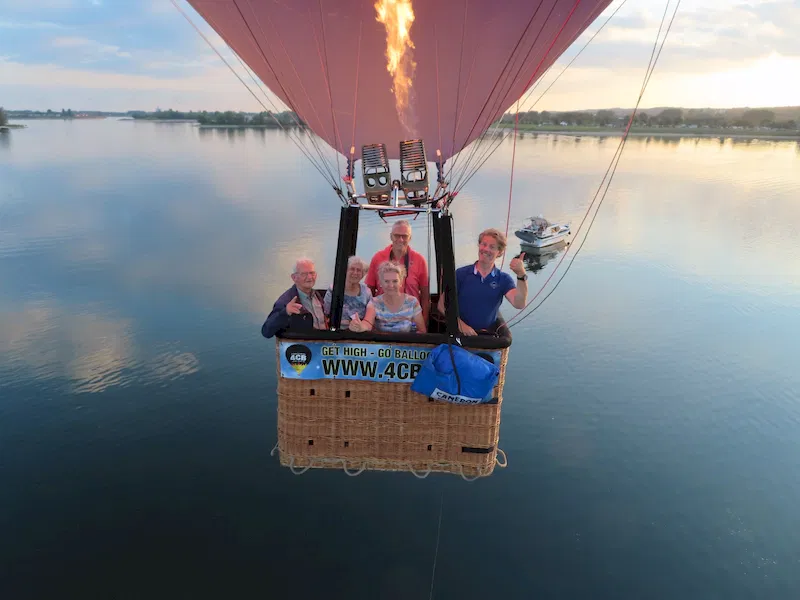 Privéballonvaart met 4CB Ballonvaarten – exclusieve ervaring met familie of vrienden